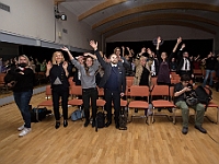 Gala Przyjaciele Schroniska na Paluchu  Warszawa, 18 stycznia 2018 r. Okęcka Sala Widowiskowa. Gala "Przyjaciele Schroniska na Paluchu". : schronisko na paluchu, przyjaciele schroniska na paluchu, okęcka sala widowiskowa, maciej orłoś, henryk strzelczyk, kasia moś, tvp 3 warszawa, carrefour, kocie sprawy, dog & sport, cztery łapy