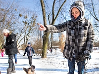 Adoptuj Warszawiaka  Akcja mająca na celu propagowanie adopcji psów i kotów. Organizator - Schronisko dla Bezdomnych Zwierząt na Paluchu w Warszawie. Park Szczęścliwicki, 24 lutego 2018 r. : adopcja psów, adopcja kotów, schronisko na paluchu, park szczęśliwicki, adoptuj warszawiak, henryk strzelczyk, magda migdał