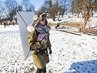Adoptuj Warszawiaka  Akcja mająca na celu propagowanie adopcji psów i kotów. Organizator - Schronisko dla Bezdomnych Zwierząt na Paluchu w Warszawie. Park Szczęścliwicki, 24 lutego 2018 r. : adopcja psów, adopcja kotów, schronisko na paluchu, park szczęśliwicki, adoptuj warszawiak, henryk strzelczyk, magda migdał