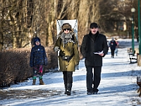 Adoptuj Warszawiaka  Akcja mająca na celu propagowanie adopcji psów i kotów. Organizator - Schronisko dla Bezdomnych Zwierząt na Paluchu w Warszawie. Park Szczęścliwicki, 24 lutego 2018 r. : adopcja psów, adopcja kotów, schronisko na paluchu, park szczęśliwicki, adoptuj warszawiak, henryk strzelczyk, magda migdał
