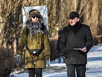 Adoptuj Warszawiaka  Akcja mająca na celu propagowanie adopcji psów i kotów. Organizator - Schronisko dla Bezdomnych Zwierząt na Paluchu w Warszawie. Park Szczęścliwicki, 24 lutego 2018 r. : adopcja psów, adopcja kotów, schronisko na paluchu, park szczęśliwicki, adoptuj warszawiak, henryk strzelczyk, magda migdał