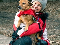 Adoptuj Warszawiaka  Warszawa, Park Skaryszewski, 24 lutego 2019 r. Wydarzenie promujące wśród mieszkańców Warszawy adopcję bezdomnych zwierząt. : na paluchu, adoptuj warszawiaka, bezdomne zwierzęta, park skaryszewski, schonisko dla zwierząt.