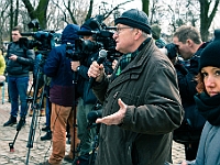 Adoptuj Warszawiaka  Warszawa, Park Skaryszewski, 24 lutego 2019 r. Wydarzenie promujące wśród mieszkańców Warszawy adopcję bezdomnych zwierząt. : na paluchu, adoptuj warszawiaka, bezdomne zwierzęta, park skaryszewski, schonisko dla zwierząt.