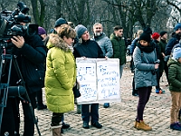 Adoptuj Warszawiaka  Warszawa, Park Skaryszewski, 24 lutego 2019 r. Wydarzenie promujące wśród mieszkańców Warszawy adopcję bezdomnych zwierząt. : na paluchu, adoptuj warszawiaka, bezdomne zwierzęta, park skaryszewski, schonisko dla zwierząt.