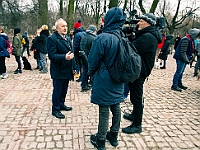 Adoptuj Warszawiaka  Warszawa, Park Skaryszewski, 24 lutego 2019 r. Wydarzenie promujące wśród mieszkańców Warszawy adopcję bezdomnych zwierząt. : na paluchu, adoptuj warszawiaka, bezdomne zwierzęta, park skaryszewski, schonisko dla zwierząt.