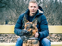 Adoptuj Warszawiaka  Warszawa, Park Skaryszewski, 24 lutego 2019 r. Wydarzenie promujące wśród mieszkańców Warszawy adopcję bezdomnych zwierząt. : na paluchu, adoptuj warszawiaka, bezdomne zwierzęta, park skaryszewski, schonisko dla zwierząt.