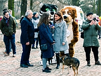 Adoptuj Warszawiaka  Warszawa, Park Skaryszewski, 24 lutego 2019 r. Wydarzenie promujące wśród mieszkańców Warszawy adopcję bezdomnych zwierząt. : na paluchu, adoptuj warszawiaka, bezdomne zwierzęta, park skaryszewski, schonisko dla zwierząt.